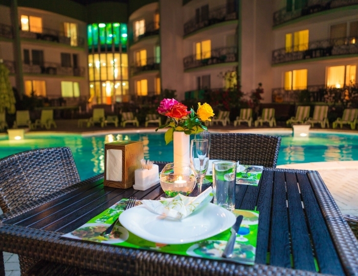 Рестораны и бары - Отель «Лиана» Евпатория